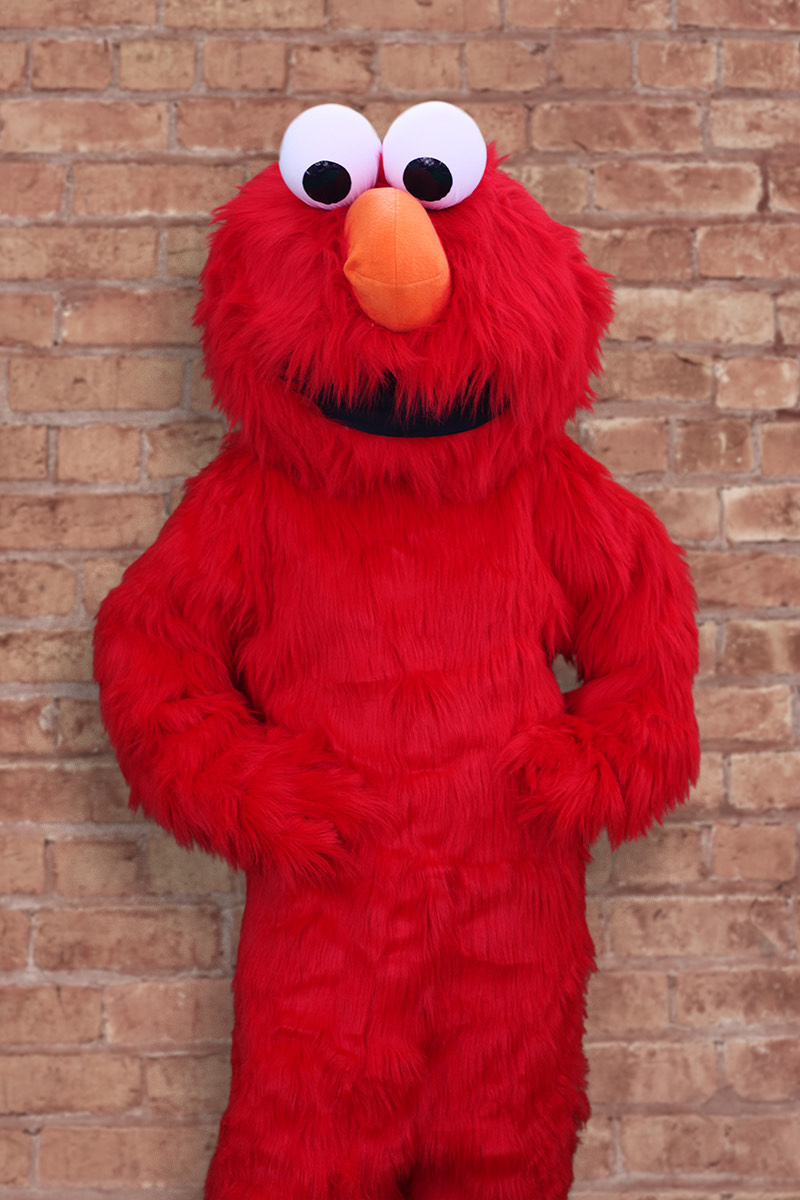 Hire Elmo for birthday parties - Sesame Street mascot character performer in Fort Lauderdale