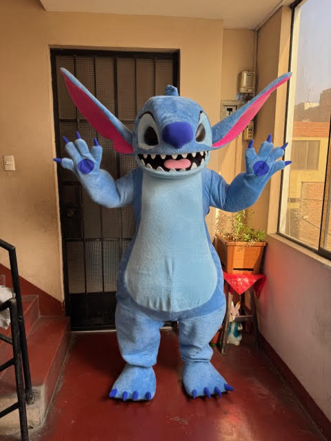 Hire Stitch for birthday parties - Lilo and Stitch mascot character performer in Fort Lauderdale