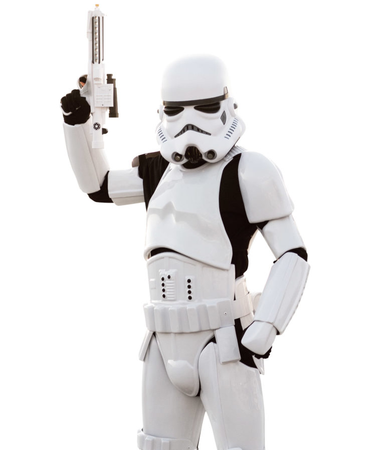 Storm trooper party character for kids in fort lauderdale